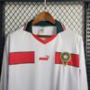 Morocco 1998 Away Long Sleeve  Retro Jersey - Image 2