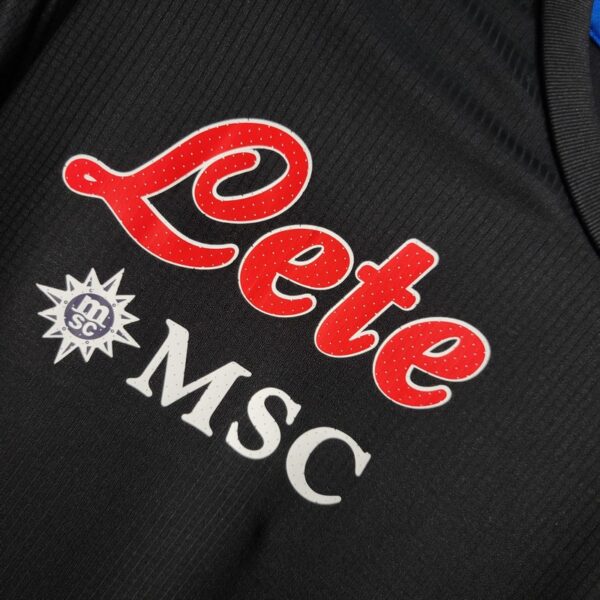 Napoli 2022/23 Black Training Jersey - Image 2