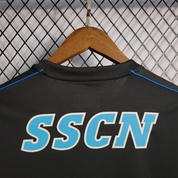 Napoli 2022/23 Black Training Jersey - Image 5