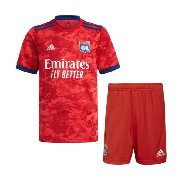 Olympique Lyonnais 2021/22 Away Adult Jersey And Shorts Kit