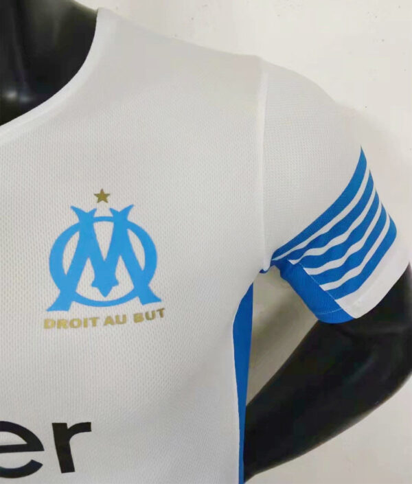 Olympique Marseille 2021/22 Home Player Version Jersey - Image 4