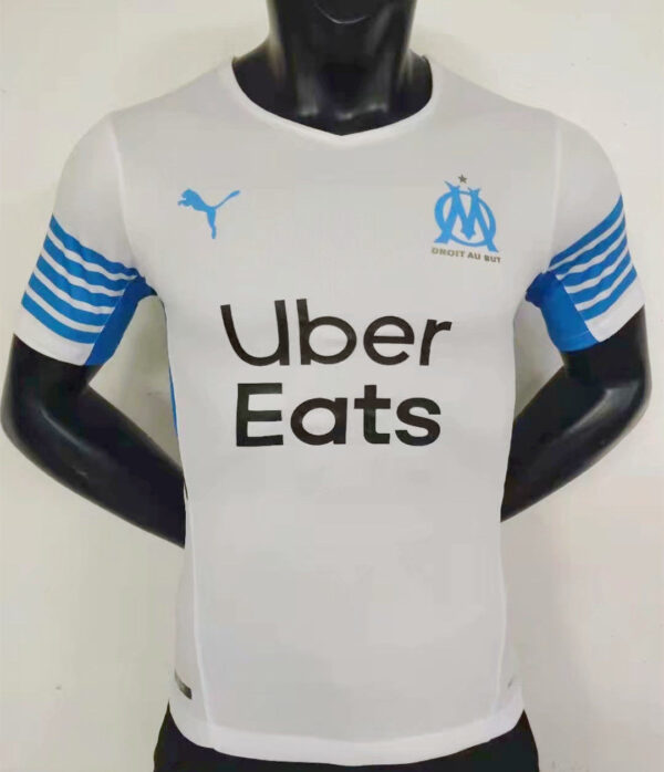 Olympique Marseille 2021/22 Home Player Version Jersey - Image 5
