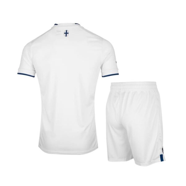Olympique Marseille 2022/23 Home Kids Jersey And Shorts Kit - Image 2