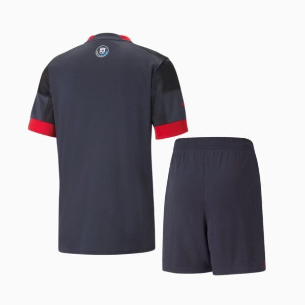 PSV Eindhoven 2022/23 Away Kids Jersey And Shorts Kit - Image 2