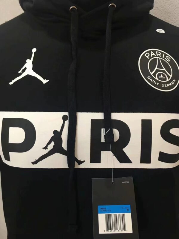 Paris Saint-Germain 2022 Sweater Hoodie Black - Image 2