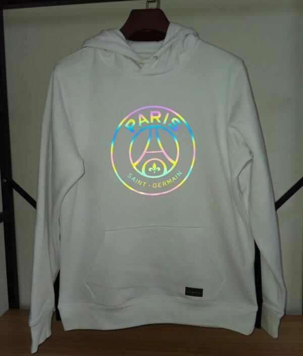 Paris Saint-Germain 2022 Sweater Hoodie White - Image 2