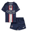 Paris Saint-Germain 2022/23 Home Kids Jersey And Shorts Kit - Image 2