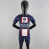 Paris Saint-Germain 2022/23 Home Kids Jersey And Shorts Kit - Image 4
