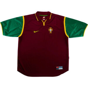 Portugal 1999-00 Home Retro Jersey