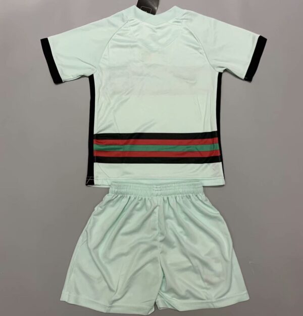 Portugal 2021 Away Kids Jersey And Shorts Kit - Image 3