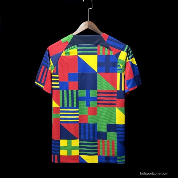 Portugal 2022 Colorful Training Jersey - Image 10