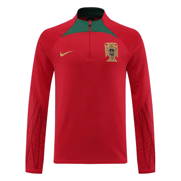 Portugal 2022-23 Jacket Tracksuit Red - Image 4