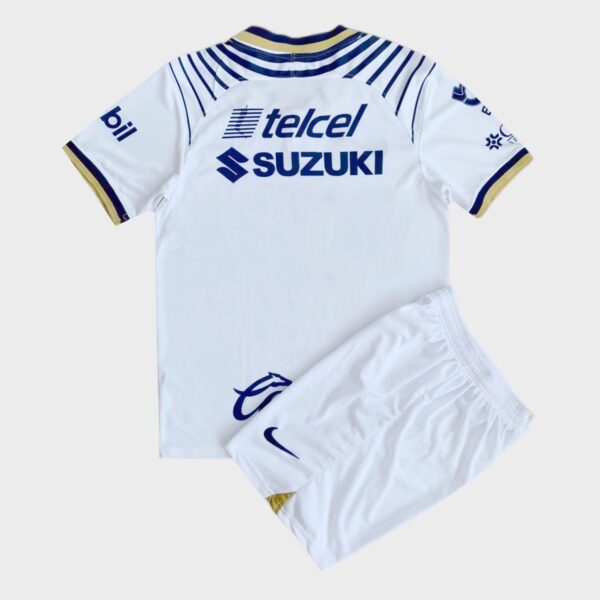Pumas UNAM 2022/23 Home Adult Jersey And Shorts Kit - Image 3