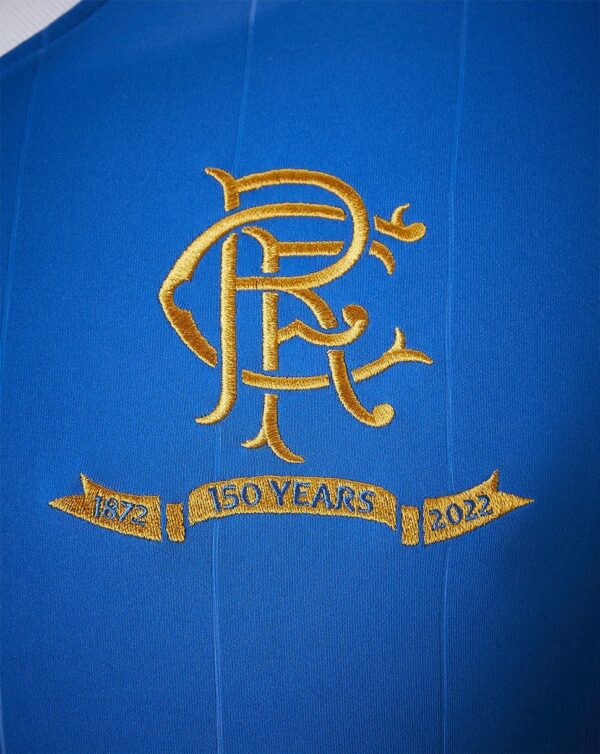 Rangers 2021/22 Home 150th Anniversary Jersey - Image 5