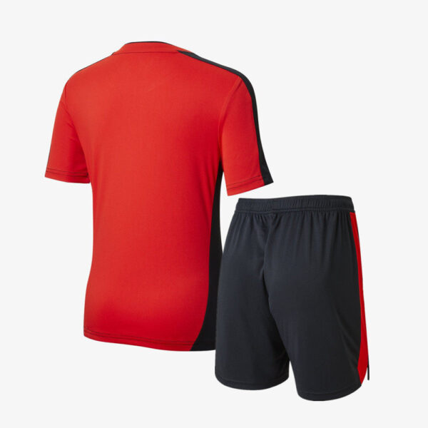 Rangers 2021/22 Training Kids Jersey And Shorts Kit  - Red/black - Image 2