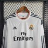 Real Madrid 2013/14 Home Long Sleeve Retro Jersey - Image 2