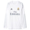 Real Madrid 2015/16 Home Long Sleeves Retro Jersey - Image 2