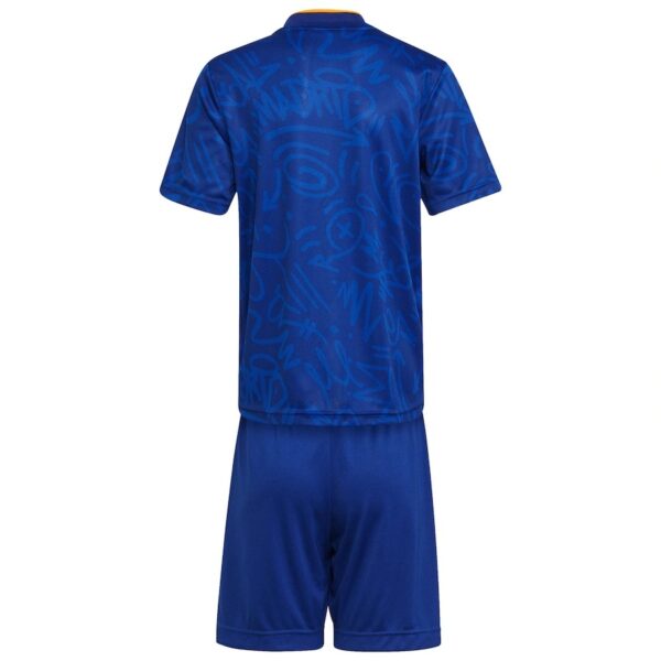 Real Madrid 2021/22 Away Kids Jersey And Shorts Kit - Image 2
