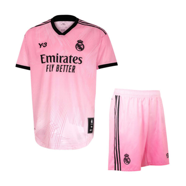 Real Madrid 2021/22 Y-3 Goalkeeper Adult Jersey And Shorts Kit