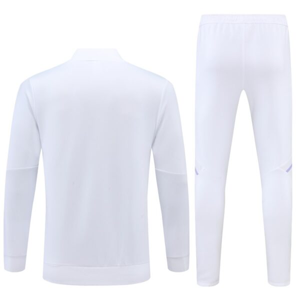 Real Madrid 2022-23 Jacket Tracksuit White - Image 17