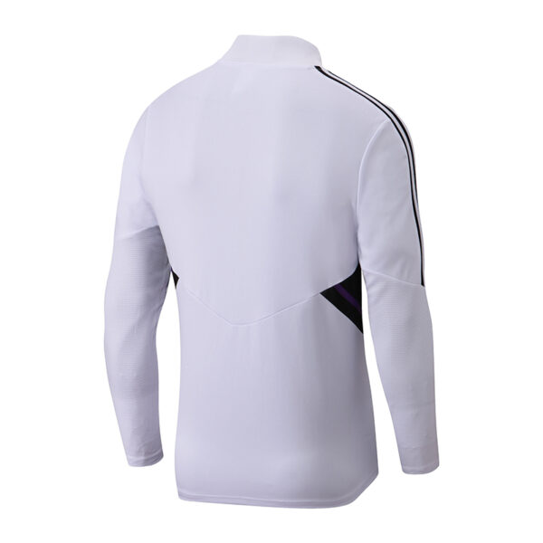 Real Madrid 2022-23 Jacket Tracksuit White - Image 4