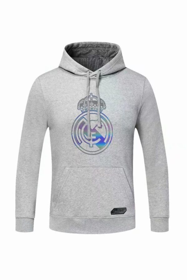 Real Madrid 2022 Sweater Hoodie Gray