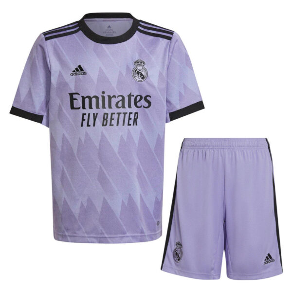 Real Madrid 2022/23 Away Adult Jersey And Shorts Kit