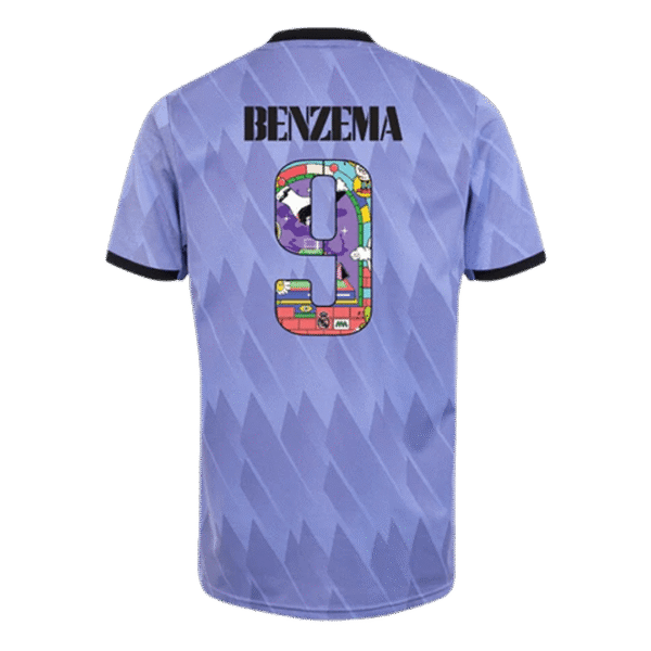 Real Madrid 2022/23 Away Jersey #benzema 9