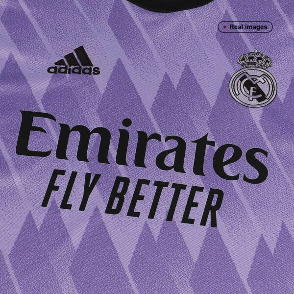 Real Madrid 2022/23 Away Jersey #benzema 9 - Image 5