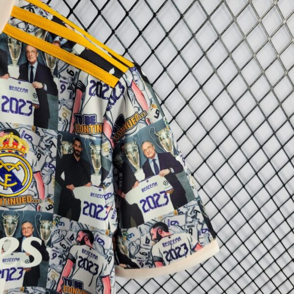 Real Madrid 2022/23 Benzema Special Edition Jersey - Image 4