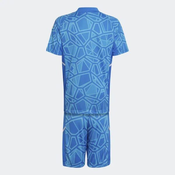 Real Madrid 2022/23 Goalkeeper Kids Jersey And Shorts Kit - Image 2