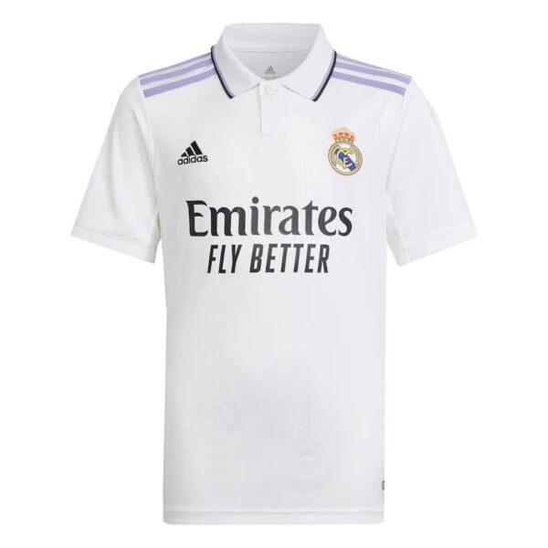 Real Madrid 2022/23 Home Adult Jersey And Shorts Kit - Image 3