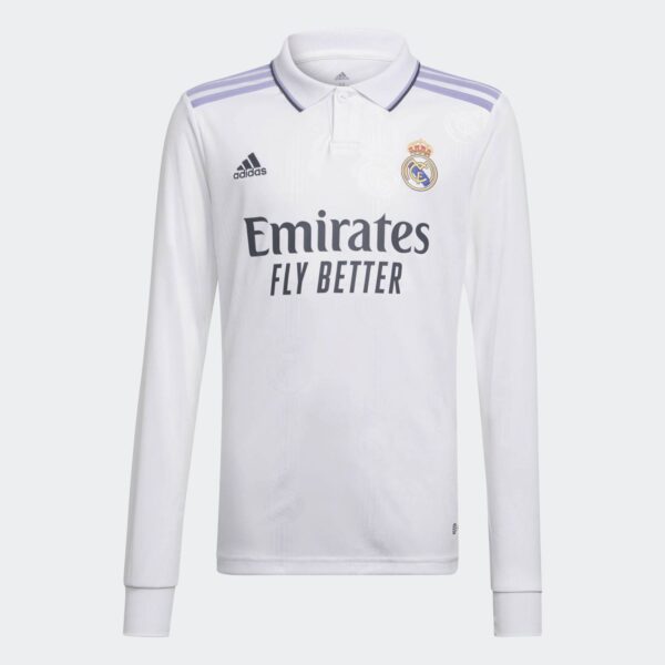 Real Madrid 2022/23 Home Long Sleeves Jersey