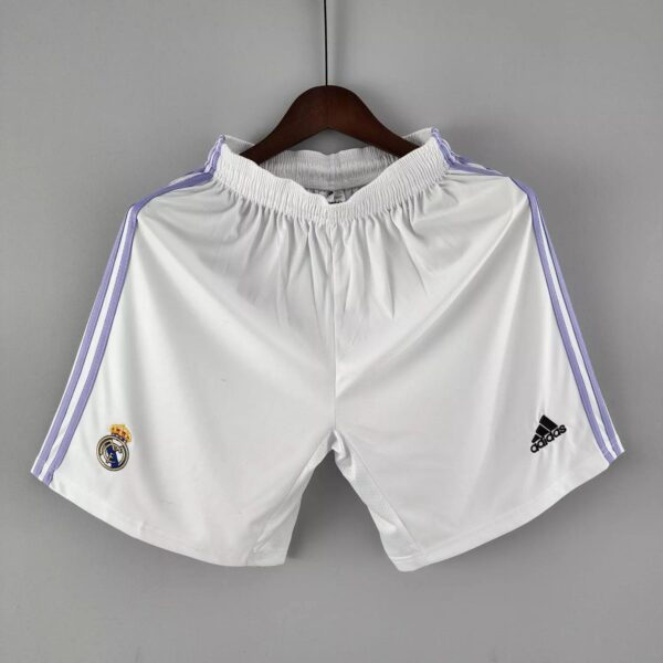 Real Madrid 2022/23 Home Shorts - Image 2
