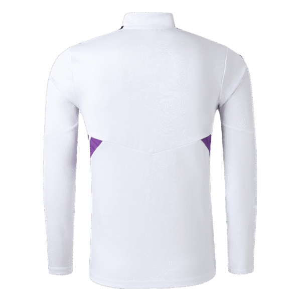 Real Madrid 2022-23 Jacket Tracksuit White - Image 4
