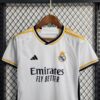 Real Madrid 2023/24 Home Kids Jersey And Shorts Kit - Image 2