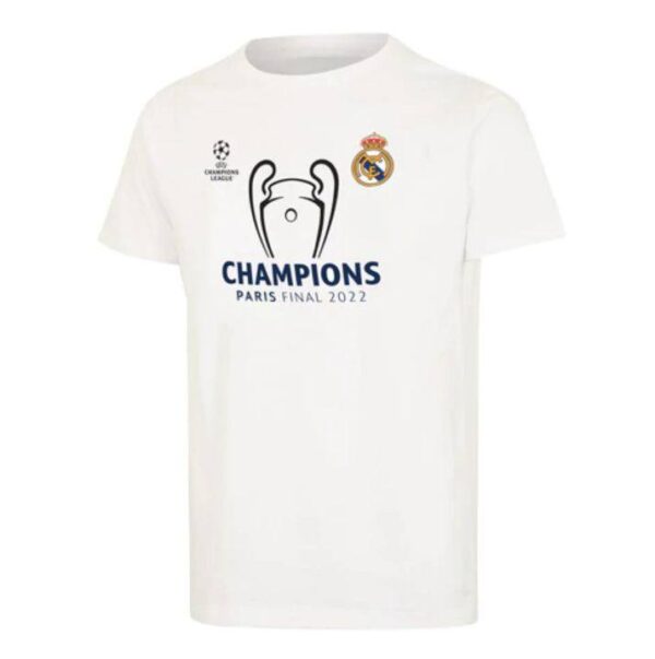 Real Madrid 2022 UCL Winner T-shirt - White