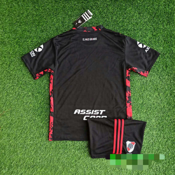 River Plate 2021/22 Goalkeeper Adult Jersey And Shorts Kit - Image 2