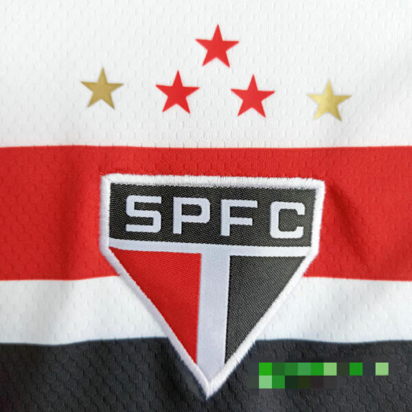 Sao Paulo 2021 Home Kids Jersey And Shorts Kit - Image 8