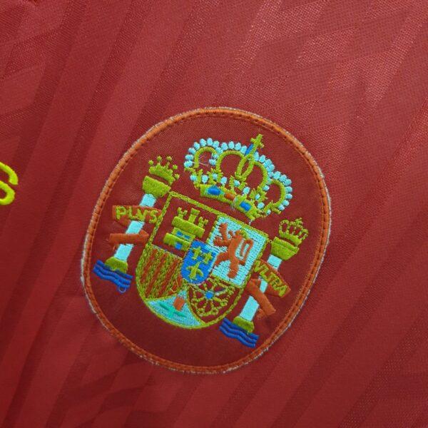 Spain 1994 Home Retro Jersey - Image 9