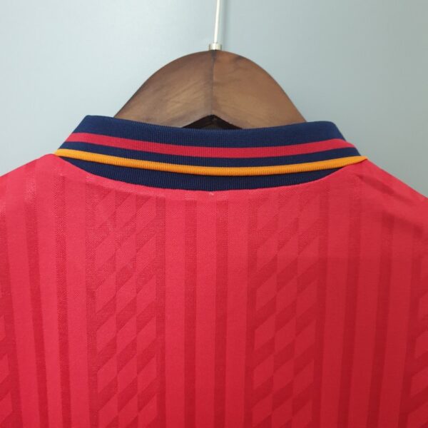 Spain 1994 Home Retro Jersey - Image 4