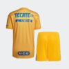 Tigres UANL 2022/23 Home Kids Jersey And Shorts Kit - Image 2