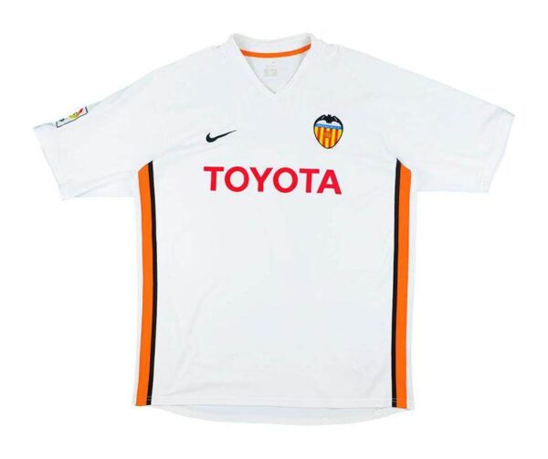 Valencia CF 2006-07 Home Retro Jersey