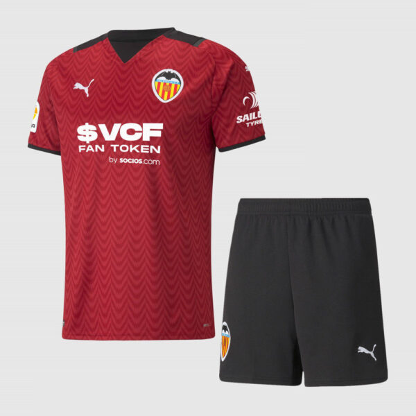 Valencia CF 2021/22 Away Adult Jersey And Shorts Kit