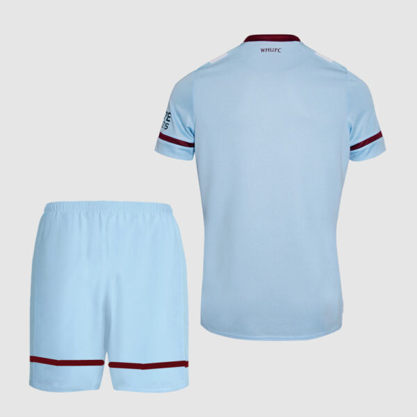 West Ham United 2021/22 Away Adult Jersey And Shorts Kit - Image 2