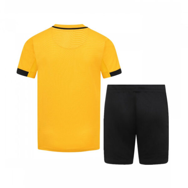 Wolves 2021/22 Home Kids Jersey And Shorts Kit - Image 2