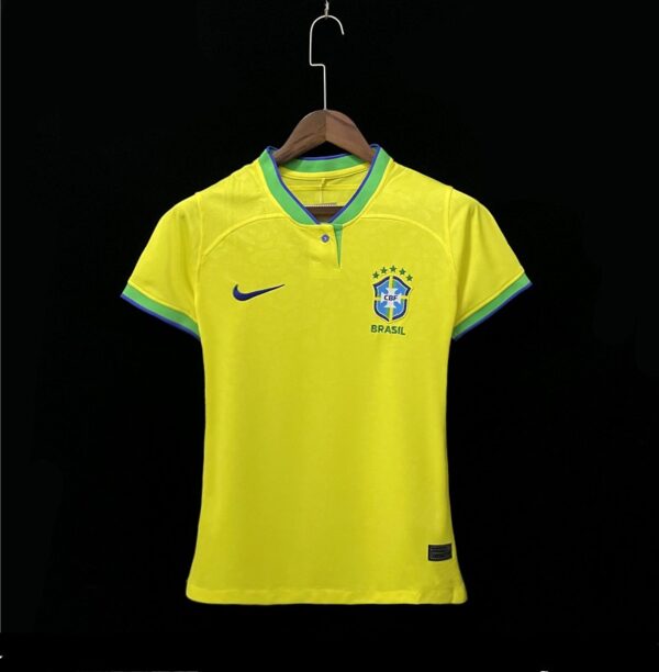 Brazil 2022/23 Home Women's Jersey - Image 9