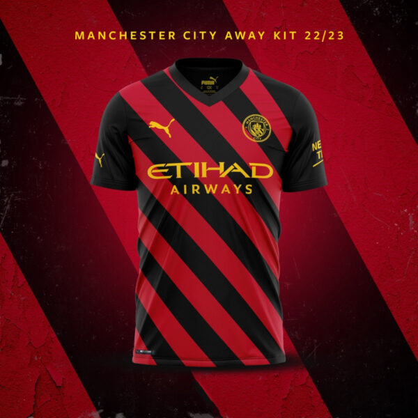 Manchester City 2022/23 Away Jersey