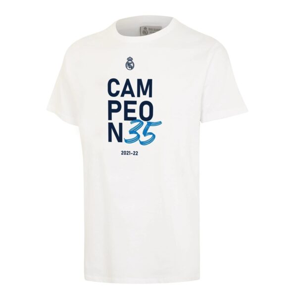 Real Madrid 2021/22 Campeones 35 T-shirt