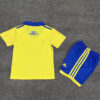 Boca Juniors 2022/23 Third Kids Jersey And Shorts Kit - Image 4